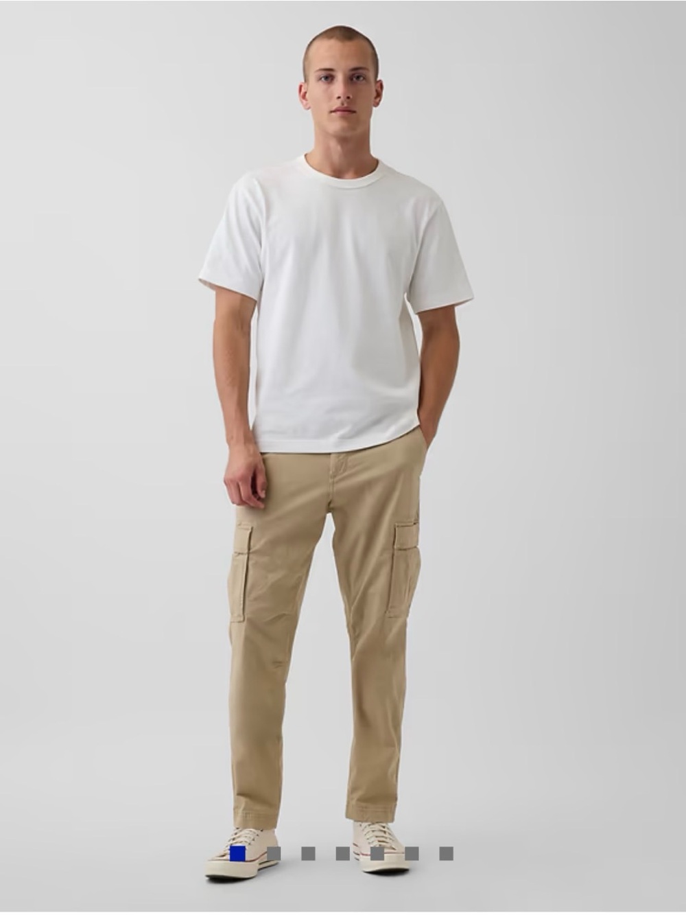 Men's Khaki Cargo Pants